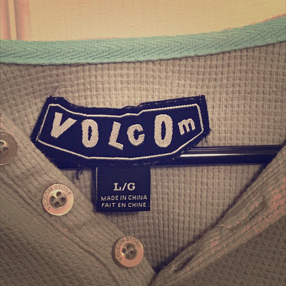 Volcom Color Block Long Sleeve Hoodie